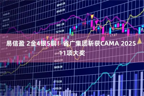易信盈 2金4银5铜！省广集团斩获CAMA 2025 11项大奖