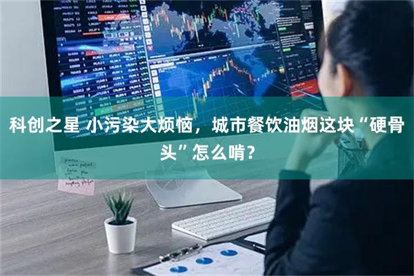 科创之星 小污染大烦恼，城市餐饮油烟这块“硬骨头”怎么啃？